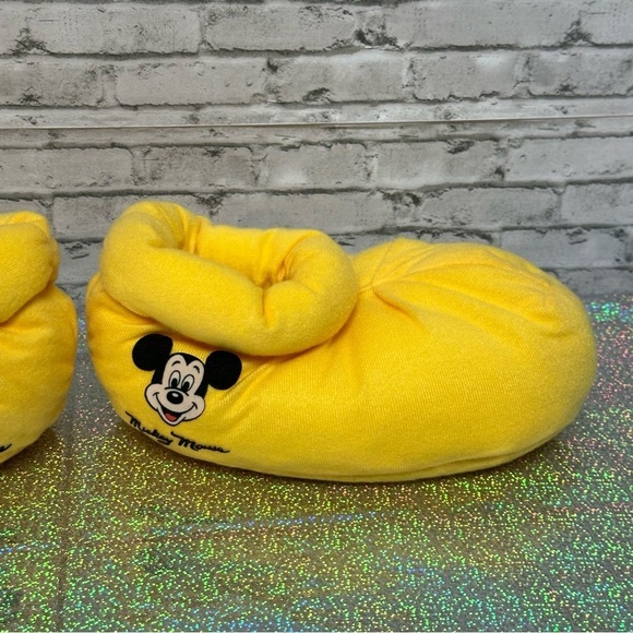 Carousel by Guy MICKEY MOUSE Adult Small Slippers Vintage Rare - Picture 5 of 14